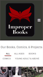 Mobile Screenshot of improperbooks.com